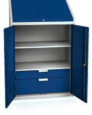 System cupboard UNI 1410 x 920 x 500 - shelves-drawers